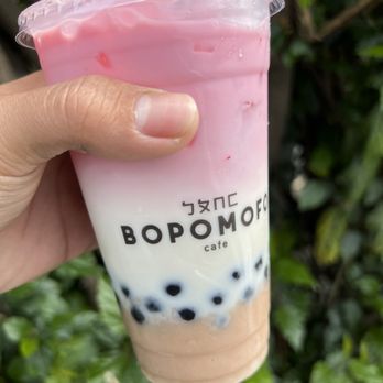 Bopomofo Cafe - Taro Sweet Milk - Bubble Tea Near Me - Artesia, California