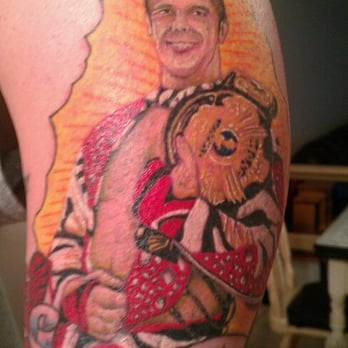 Origins In Ink - Shawn Michaels tattoo by Kevin at Origins In Ink. Bad pic. - Tattoo Near Me - North Syracuse, New York Origins In Ink - Shawn Michaels tattoo by Kevin at Origins In Ink. Bad pic. - Tattoo Near Me - North Syracuse, New York