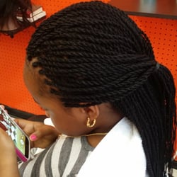Sister's Hair Braiding