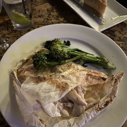 Branzino in parchment