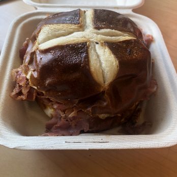 TOGO'S Sandwiches - Pastrami in pretzel bread - Sandwiches Near Me - Beaverton, Oregon