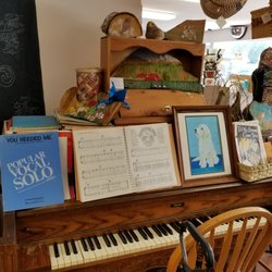 Sunsets West Co-op - Piano at Sunsets West co-op store.