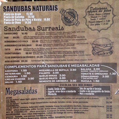 Menu photo 2 Madureira Sucos São Paulo, SP