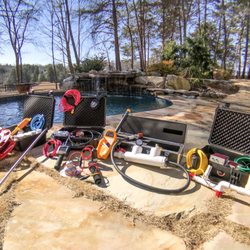 Triton Pool Service - We have the most advanced pool leak detection equipment ready to pinpoint those hard to find leaks!