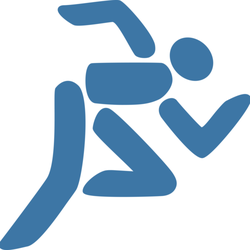 Movement for Life Physical Therapy - Our running man logo