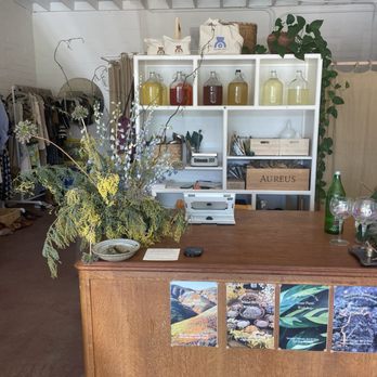 The Well Refill - Flower display at counter - Cosmetics & Beauty Supply Near Me - Ojai, California The Well Refill - Flower display at counter - Cosmetics & Beauty Supply Near Me - Ojai, California