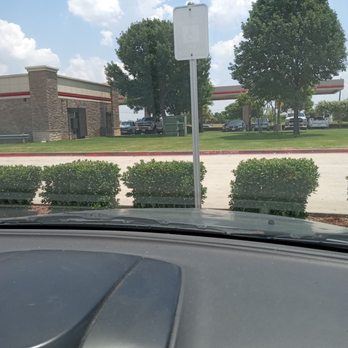 Burger King - Painted over handicap parking signs - Burgers Near Me - Mckinney, Texas