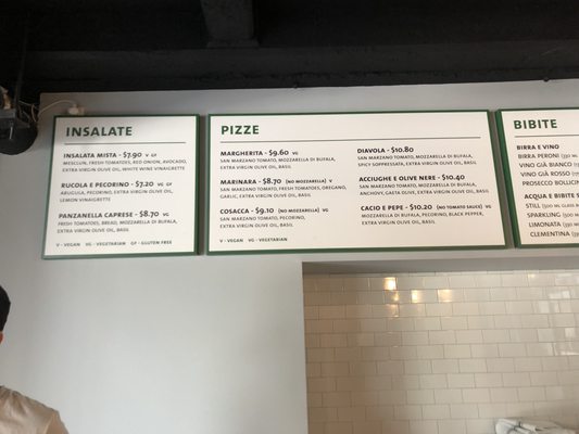 Menu photo 8 Simò Pizza - Meatpacking New York, NY