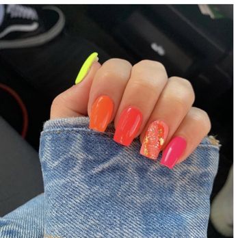 Nail Nation Studio - Summer nails I got :) - Nail Salons Near Me - Burbank, California