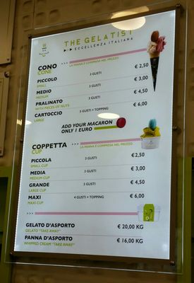 Menu photo 2 The Gelatist Rome, RM Menu photo 2 The Gelatist Rome, RM