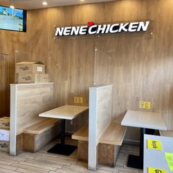 Nene Chicken - Tiny dining area, 2 tables (8 seater) only