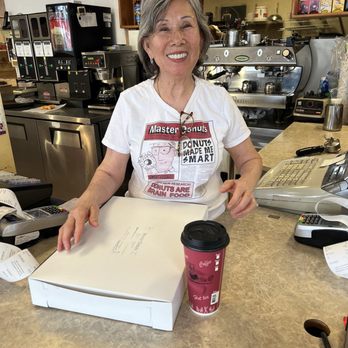 Master Donuts - Super sweet and nice hard working lady that reminded me of my grandmother. - Donuts Near Me - Citrus Heights, California Master Donuts - Super sweet and nice hard working lady that reminded me of my grandmother. - Donuts Near Me - Citrus Heights, California