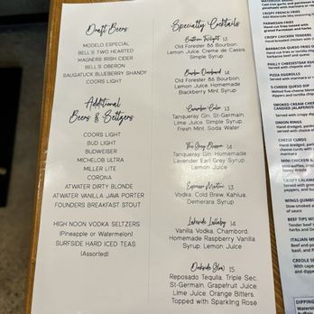 Waterside Social - Cocktail menu - Wine Bars Near Me - Lake Orion, Michigan Waterside Social - Cocktail menu - Wine Bars Near Me - Lake Orion, Michigan