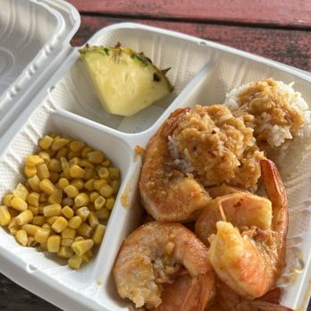 Aloha Shrimp - Spicy garlic shrimp - Food Trucks Near Me - Hauula, Hawaii