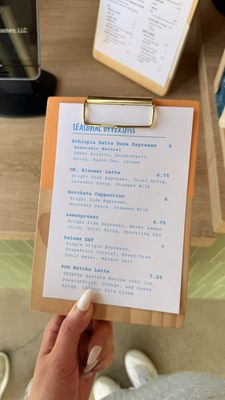 Menu photo 1 Naysayer Coffee Roasters Napa, CA