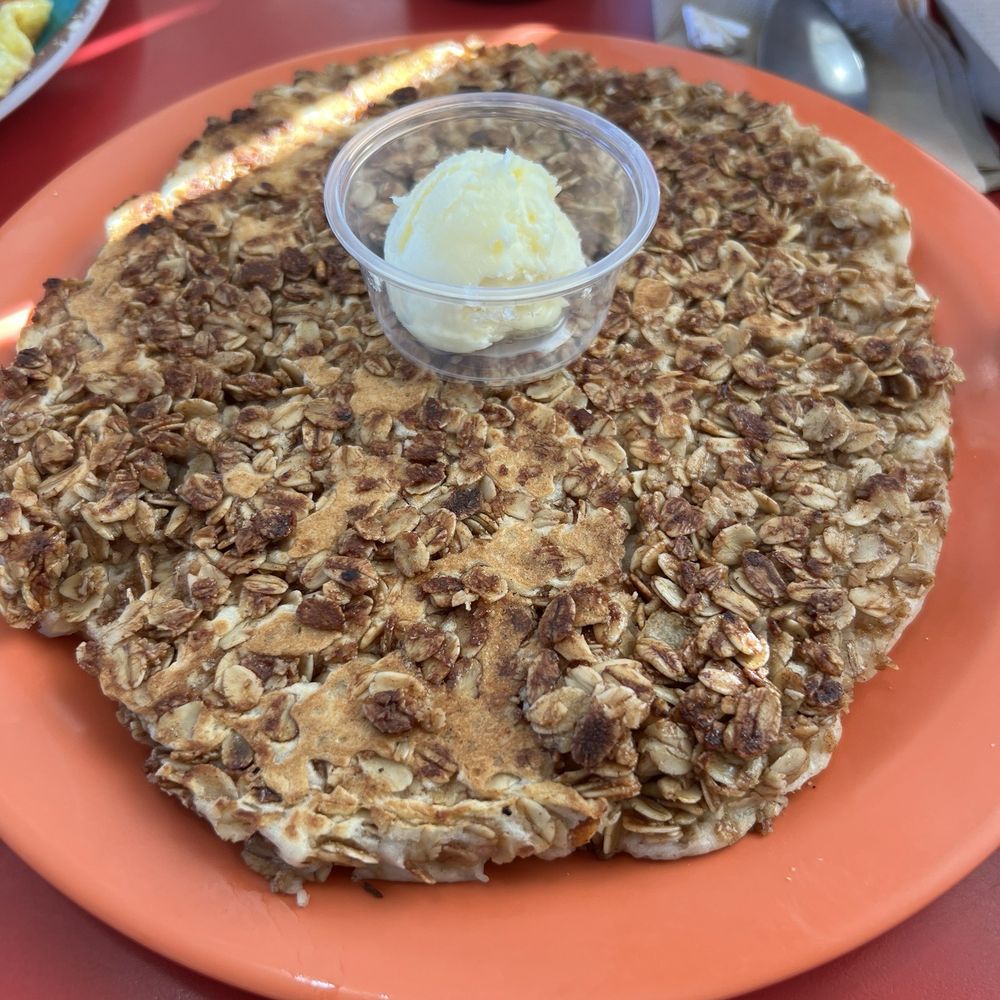 Janet's Sunshine Cafe - Granola pancake! Yum!! - Salad Near Me - North Salt Lake, Utah Janet's Sunshine Cafe - Granola pancake! Yum!! - Salad Near Me - North Salt Lake, Utah