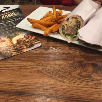 The Kabul - Lamb gyro and seasoned fries. - Mediterranean Near Me - Baltimore, Maryland The Kabul - Lamb gyro and seasoned fries. - Mediterranean Near Me - Baltimore, Maryland