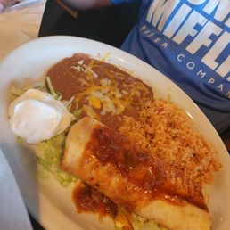 Poco combo with chimichunga Poco combo with chimichunga