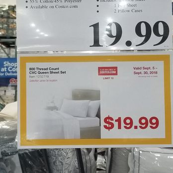 Costco - Sheets for sale - Wholesale Stores Near Me - Phoenix, Arizona
