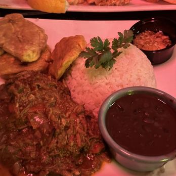 Counter & Bodega - Ropa vieja comes with white rice, black beans and plantains - Latin American Near Me - New York, New York Counter & Bodega - Ropa vieja comes with white rice, black beans and plantains - Latin American Near Me - New York, New York