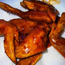 MacKenzies Sports Tavern - Mango habanero wings - all flats
