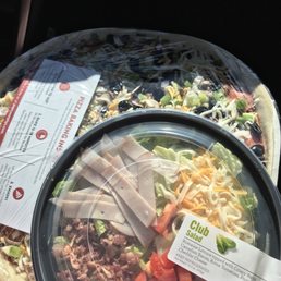Family size Papas Favorite and Club Salad! Yum!!