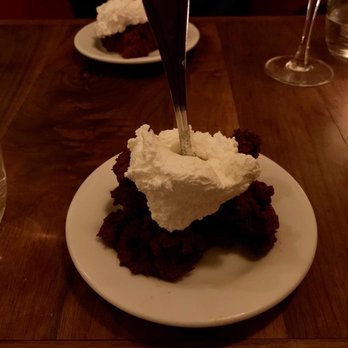 Buvette - Chocolate mousse with whipped cream - French Near Me - New York, New York