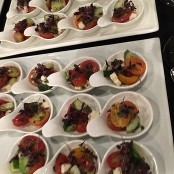 MW Restaurant - Salad in a spoon - New American Near Me - Honolulu, Hawaii