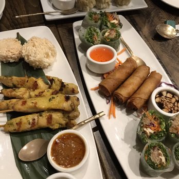 Nicky's Thai Kitchen - Steamed Dumplings, Chicken Satay, Spring Roll Delux - Thai Near Me - Pittsburgh, Pennsylvania