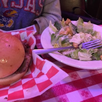 Hayward's Pit Bar-B-Que - Brisket sandwich, Caesar salad - Barbeque Near Me - Shawnee, Kansas Hayward's Pit Bar-B-Que - Brisket sandwich, Caesar salad - Barbeque Near Me - Shawnee, Kansas