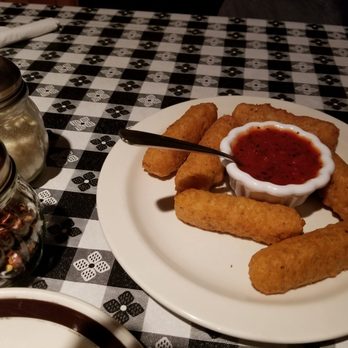 Marino's Italian Restaurant - Cheese sticks were just ok. probably don't need to get again. - Italian Near Me - Johnston, Iowa