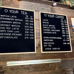 Coffee sho - really good coffee options.