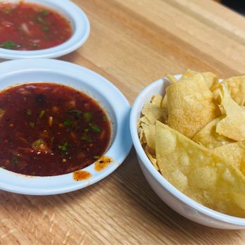 Lupe's Mexican Eatery - Chips, hot and mild salsa. - Mexican Near Me - Lake Forest, California