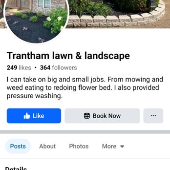 Trantham Lawn & Landscape - One of this guy's company names. - Landscaping Near Me Trantham Lawn & Landscape - One of this guy's company names. - Landscaping Near Me