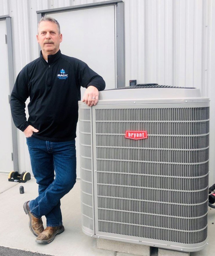 Slide of Magic Electric Plumbing Heating Air
