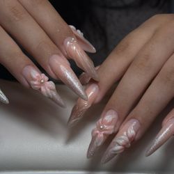 Charme Nails & Beauty - Russian Manicure with dual form extensions
