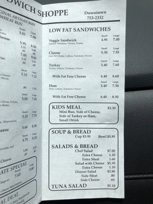 Menu photo 6 Schmaltz's Sandwich Shop Waco, TX Menu photo 6 Schmaltz's Sandwich Shop Waco, TX