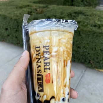 Pearl Dynastea - Brown Sugar Pearl Latte - Bubble Tea Near Me - Bronx, New York