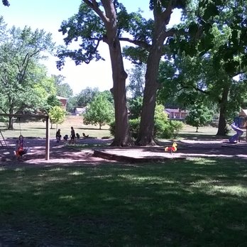 Westside Park - large playground with some old school equipment - Playgrounds Near Me - Muncie, Indiana