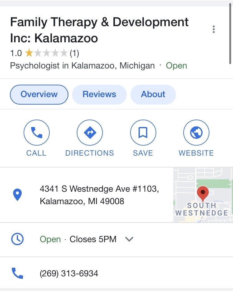 Family Therapy & Development Centers - grief counselor in Kalamazoo, MI