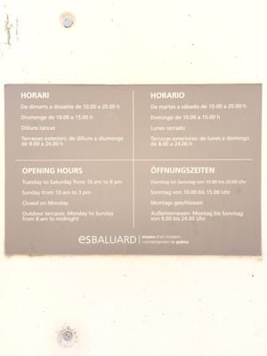 Es Baluard Museu d'Art Contemporani de Palma by null