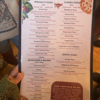 Pizza Heaven - Their menu as of 07/24/2026 - Pizza Near Me - Carmel By The Sea, California