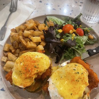 Popping Yolk Cafe - Nashville Hot Chicken Benedict - Breakfast & Brunch Near Me - Alhambra, California Popping Yolk Cafe - Nashville Hot Chicken Benedict - Breakfast & Brunch Near Me - Alhambra, California