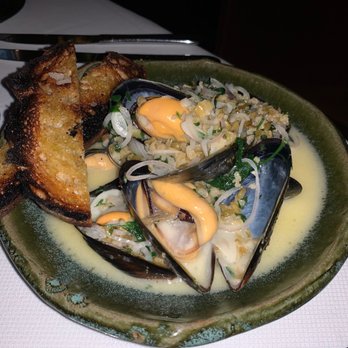 A.R. Valentien - Salt Spring Island Mussels - New American Near Me - La Jolla, California