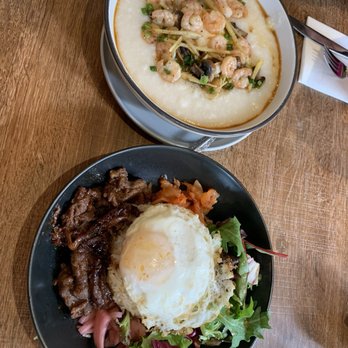 Darla Cafe - Porridge and bulgogi with egg and rice - Asian Fusion Near Me - Saratoga, California Darla Cafe - Porridge and bulgogi with egg and rice - Asian Fusion Near Me - Saratoga, California
