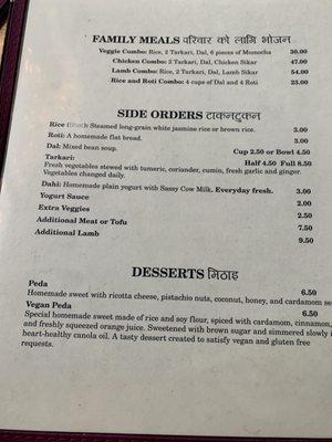 Menu photo 5 Himal Chuli Madison, WI