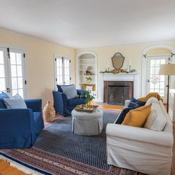 Staged Nest Real Estate - Vacant home staged with furnishings