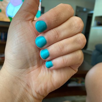 Pink Martini Nail Bar - Gel manicure on my stubby nails - Nail Salons Near Me - Doraville, Georgia