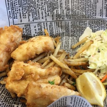 Alaska Fish & Chips Company - Halibut fish and chips.. tasty.. but too pricey for what it was plus paired with bad customer service - Seafood Near Me - Juneau, Alaska Alaska Fish & Chips Company - Halibut fish and chips.. tasty.. but too pricey for what it was plus paired with bad customer service - Seafood Near Me - Juneau, Alaska