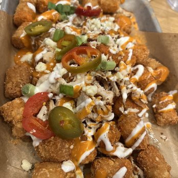 Buffalo Wild Wings - Buffalo chicken tots - Chicken Wings Near Me - Camillus, New York Buffalo Wild Wings - Buffalo chicken tots - Chicken Wings Near Me - Camillus, New York